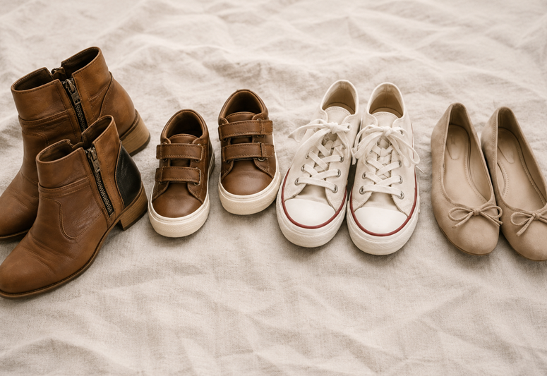 Comfortable family outfits suitable for an outdoor session