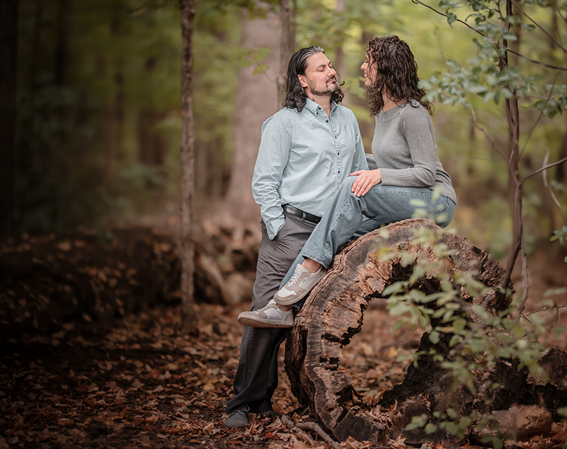 Engagement photography at Village Square, image 2